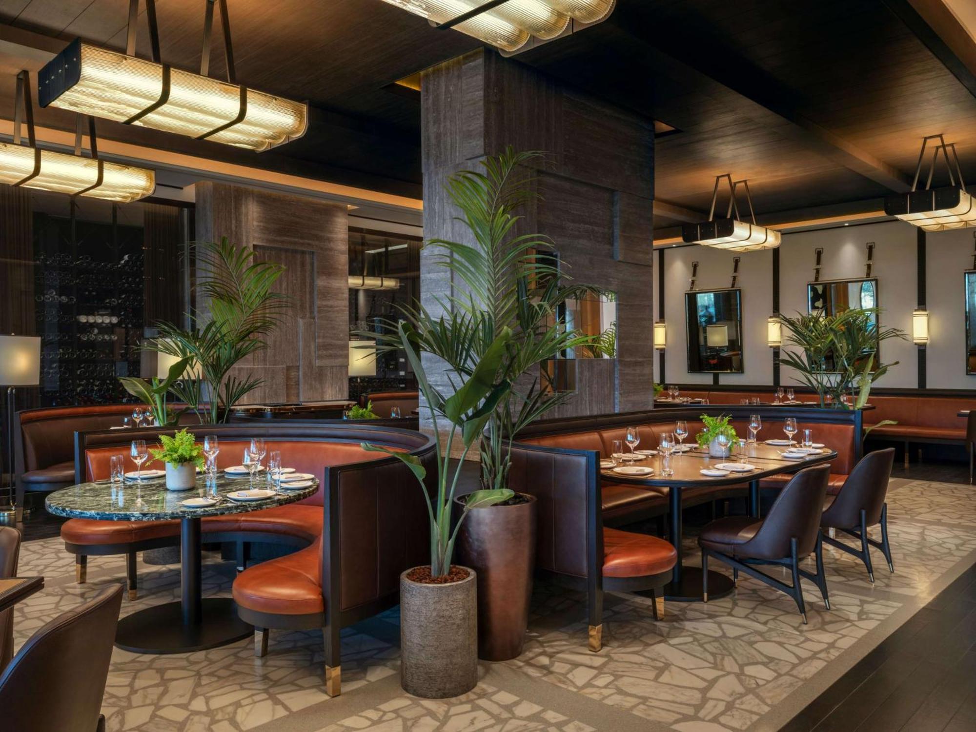 Waldorf Astoria Doha Lusail מראה חיצוני תמונה The interior of the restaurant