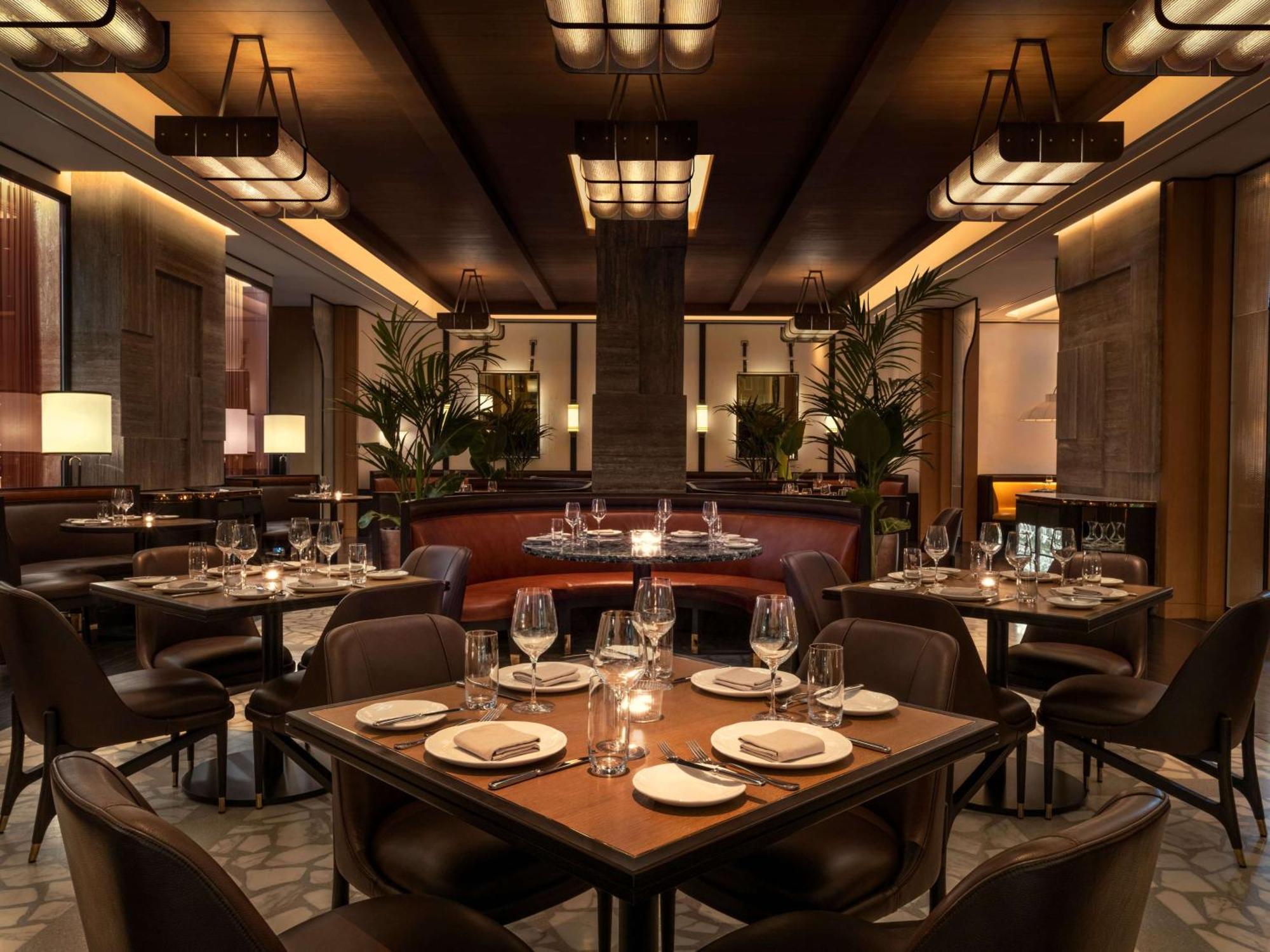 Waldorf Astoria Doha Lusail מראה חיצוני תמונה The interior of the restaurant