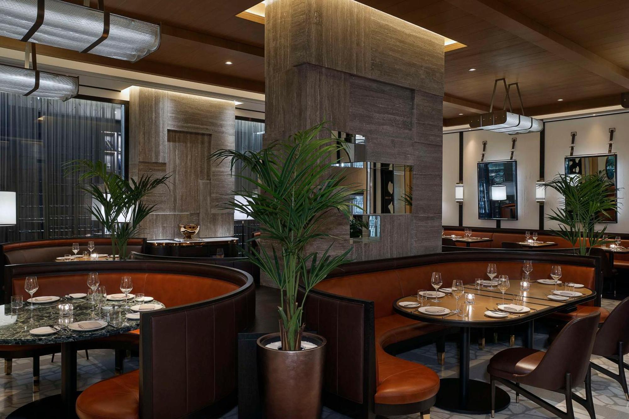 Waldorf Astoria Doha Lusail מראה חיצוני תמונה Interior of the restaurant